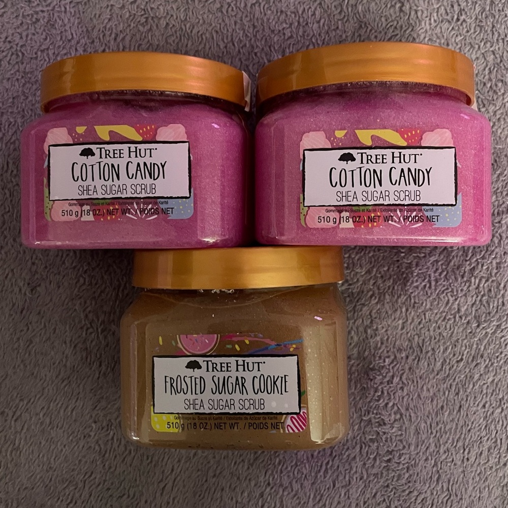 NEW - Bundle of 3 Tree Hut Shea Sugar Scrubs